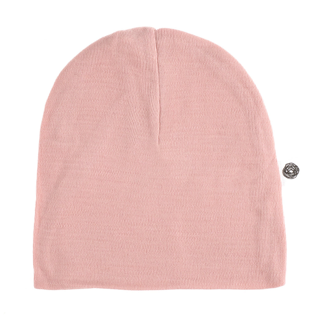 Wollen babymuts – merinowol – Misty Rose