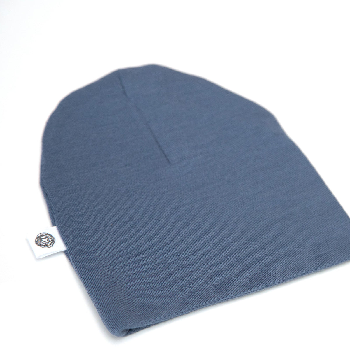 Wollen babymuts – merinowol – Vintage Indigo