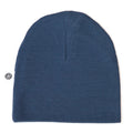 Wollen babymuts – merinowol – Vintage Indigo