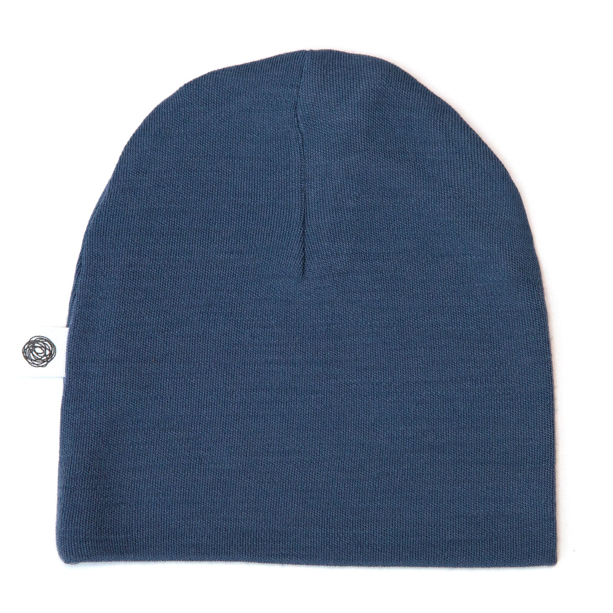 Wollen babymuts – merinowol – Vintage Indigo