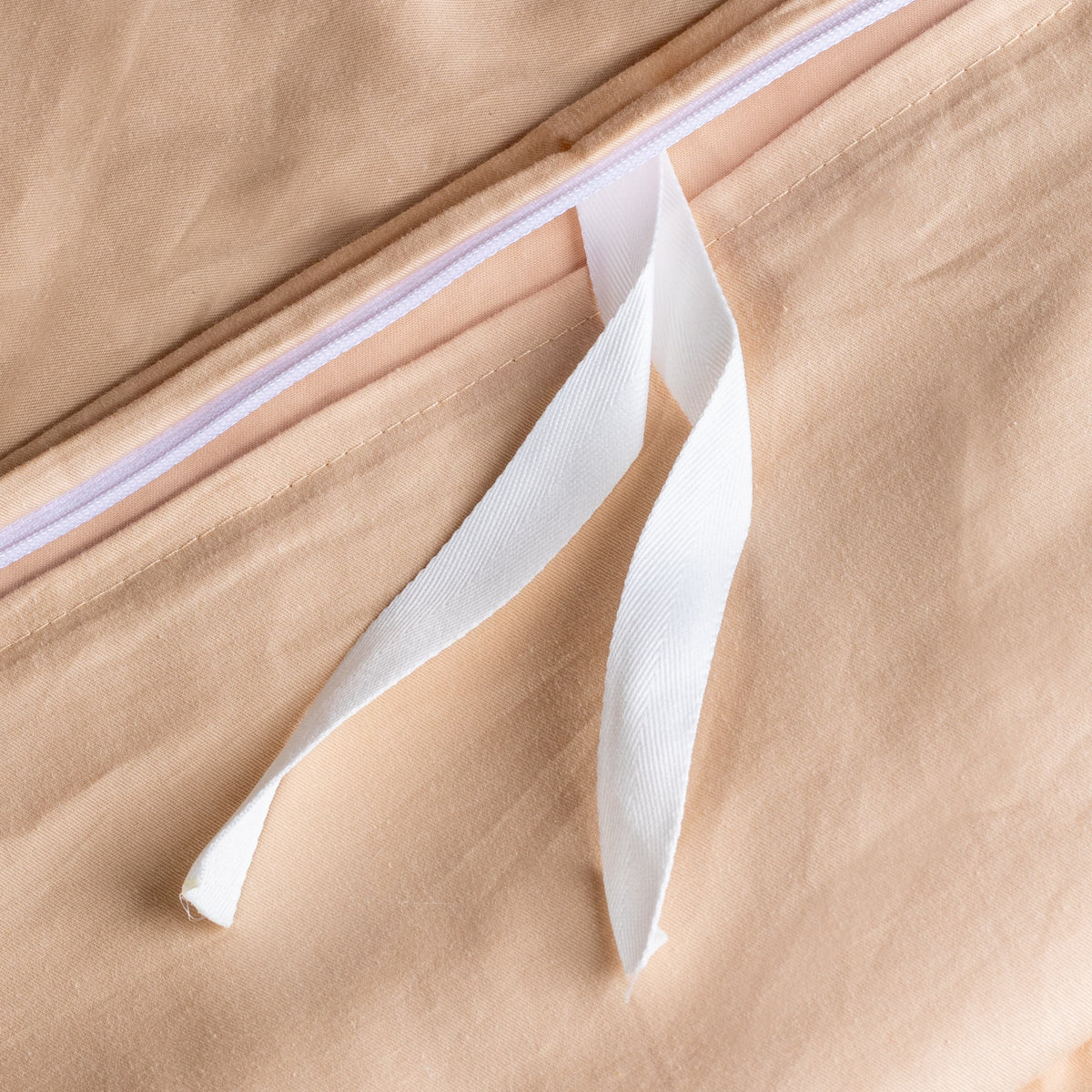 Verzwaringsdeken hoes - 240x220 cm - Beige - Katoen
