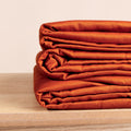 Verzwaringsdeken hoes - 240x220 cm - Bordeaux - Katoen