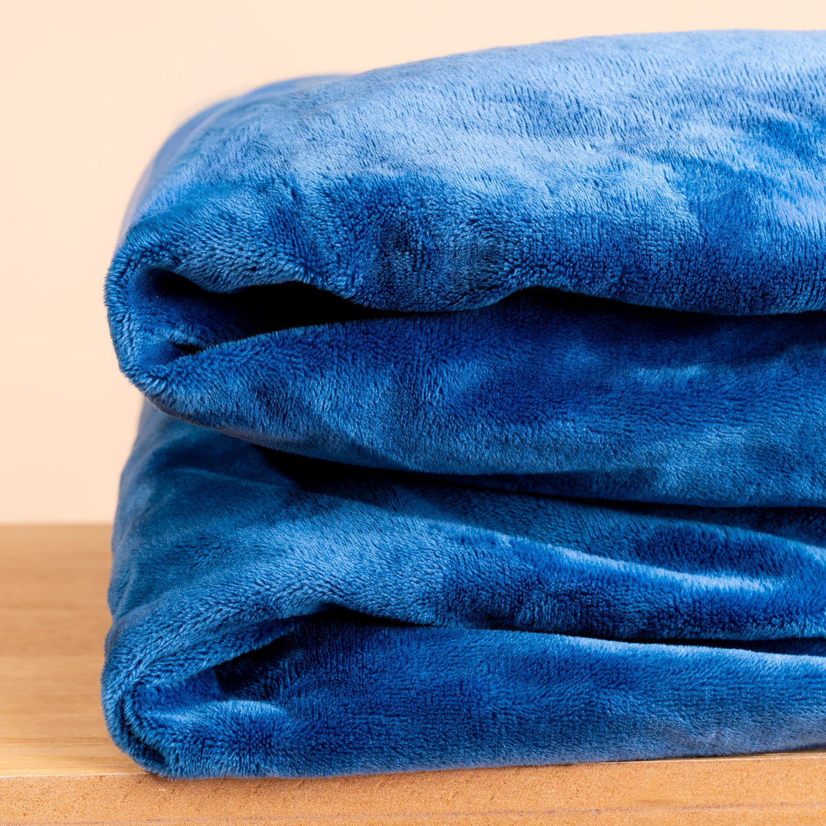 Verzwaringsdeken hoes - 90x120 cm - Donkerblauw - Minky