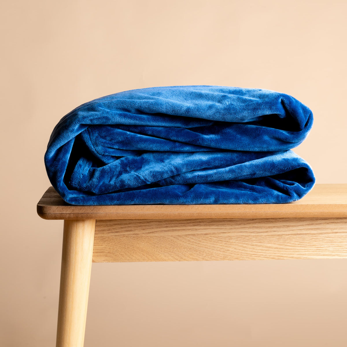 Verzwaringsdeken hoes - 240x220 cm - Donkerblauw - Minky