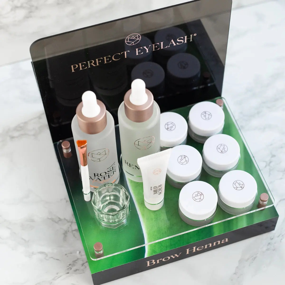 Brow Henna Display