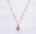 Pink Chalcedony Necklace for Love & Healing