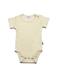 Wollen romper korte mouw – merinowol – Naturel