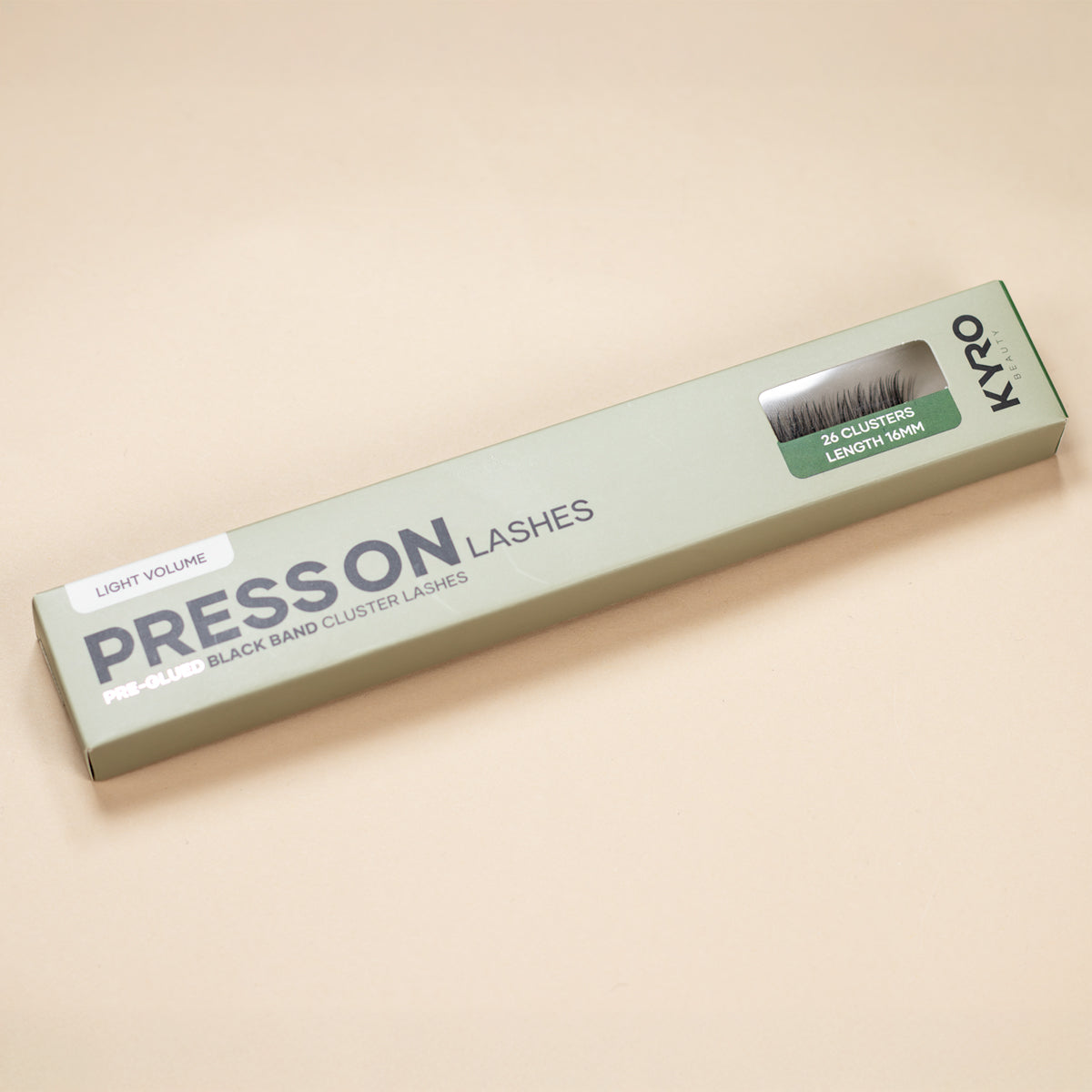 Single lashes (different lengths) | Light Volume