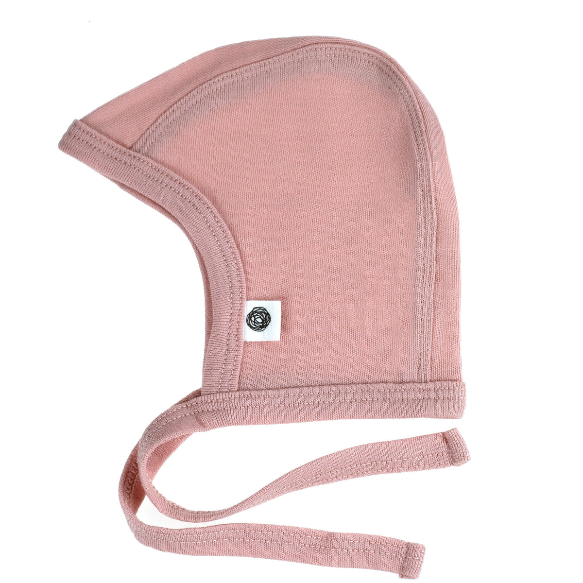 Baby wollen strikmuts – merinowol – Misty Rose
