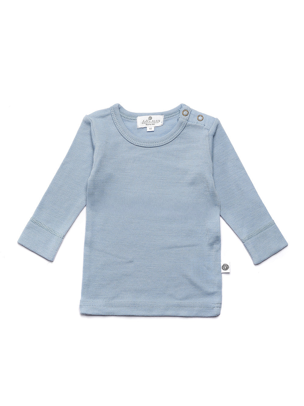 Wollen baby- en kindertrui – merinowol – Blue Fog