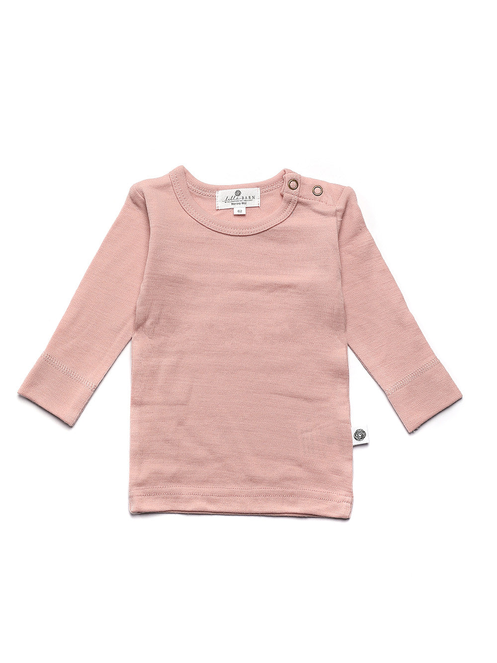 Wollen baby- en kindertrui – merinowol – Misty Rose